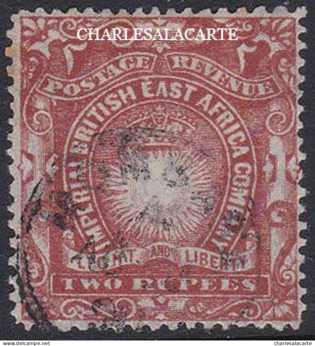 BRITISH EAST AFRICA  1890-1895  2R. RED  GOOD/FINE USED  S.G 16 - Africa Orientale Britannica