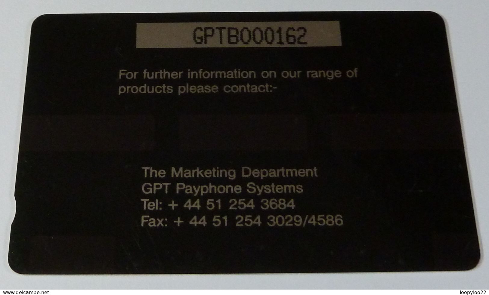 UK - GPT - Queens Award - GPT015 - GPT Marketing 1991 - 50 Units - GPTB - 1500ex - Used - Autres & Non Classés