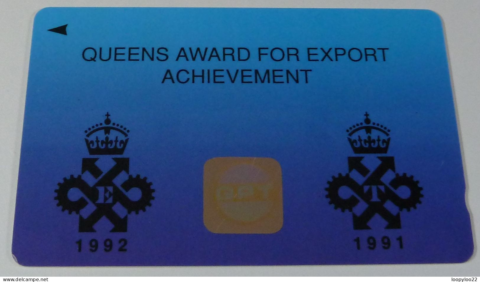 UK - GPT - GPT016 - Queens Award For Export Achievement 1992 - 1000ex - Used - Sonstige & Ohne Zuordnung