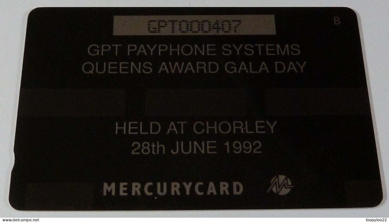 UK - GPT - GPT016 - Queens Award For Export Achievement 1992 - 1000ex - Used - Sonstige & Ohne Zuordnung