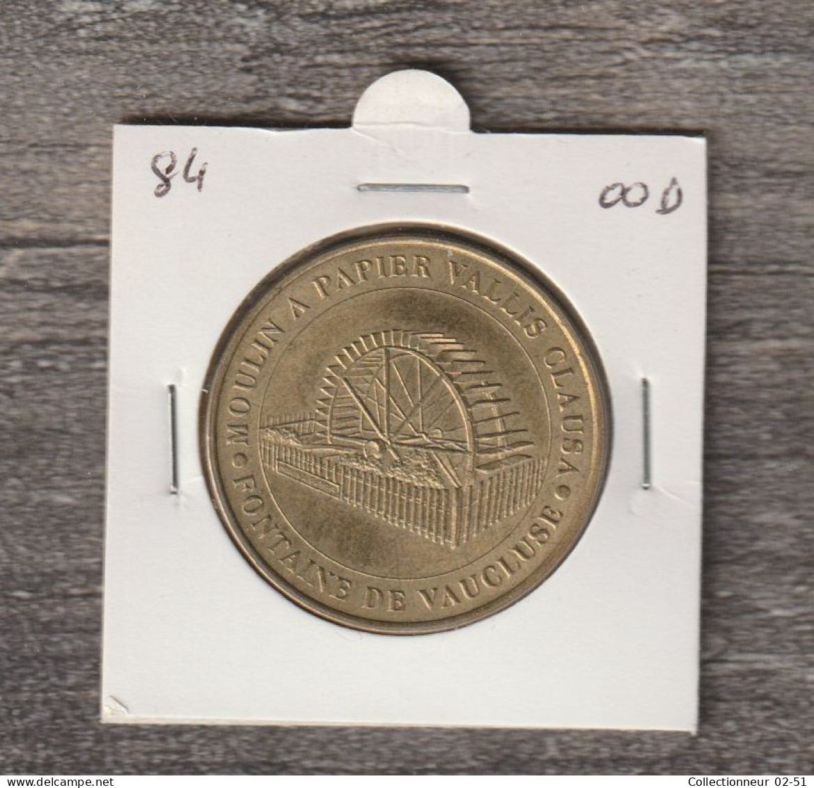 Monnaie De Paris : Moulin à Papier Vallis Clausa (la Fontaine) - 2000 - 2000