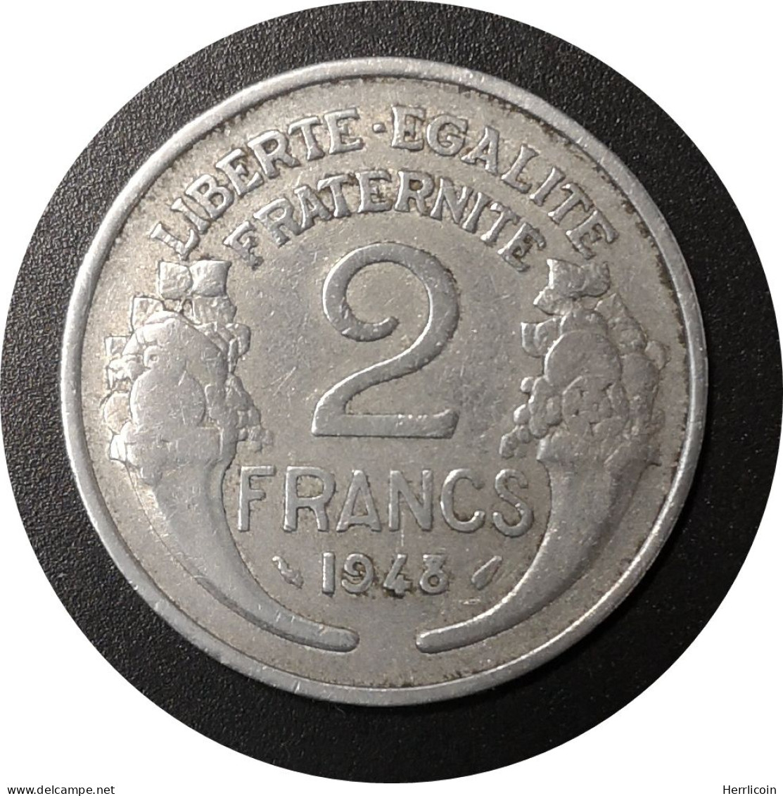 Monnaie France - 1948 - 2 Francs Morlon Aluminium - 2 Francs