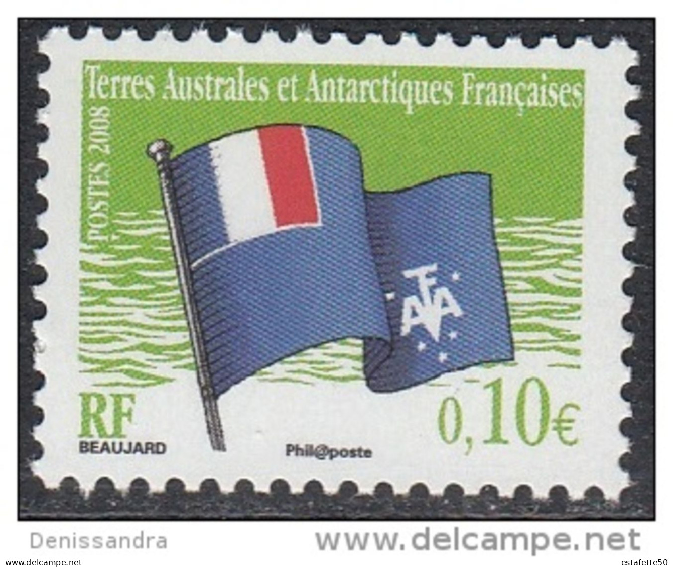 TAAF; 2008; TP N° 497; NEUFS**;MNH - Volledig Jaar