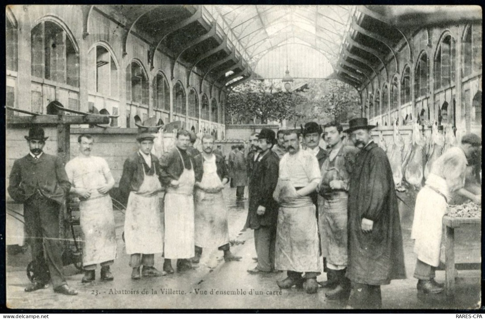 75019 - ABATTOIRS DE LA VILLETTE - Vue D'ensemble D'un Carré - TTB / RARE - Arrondissement: 19