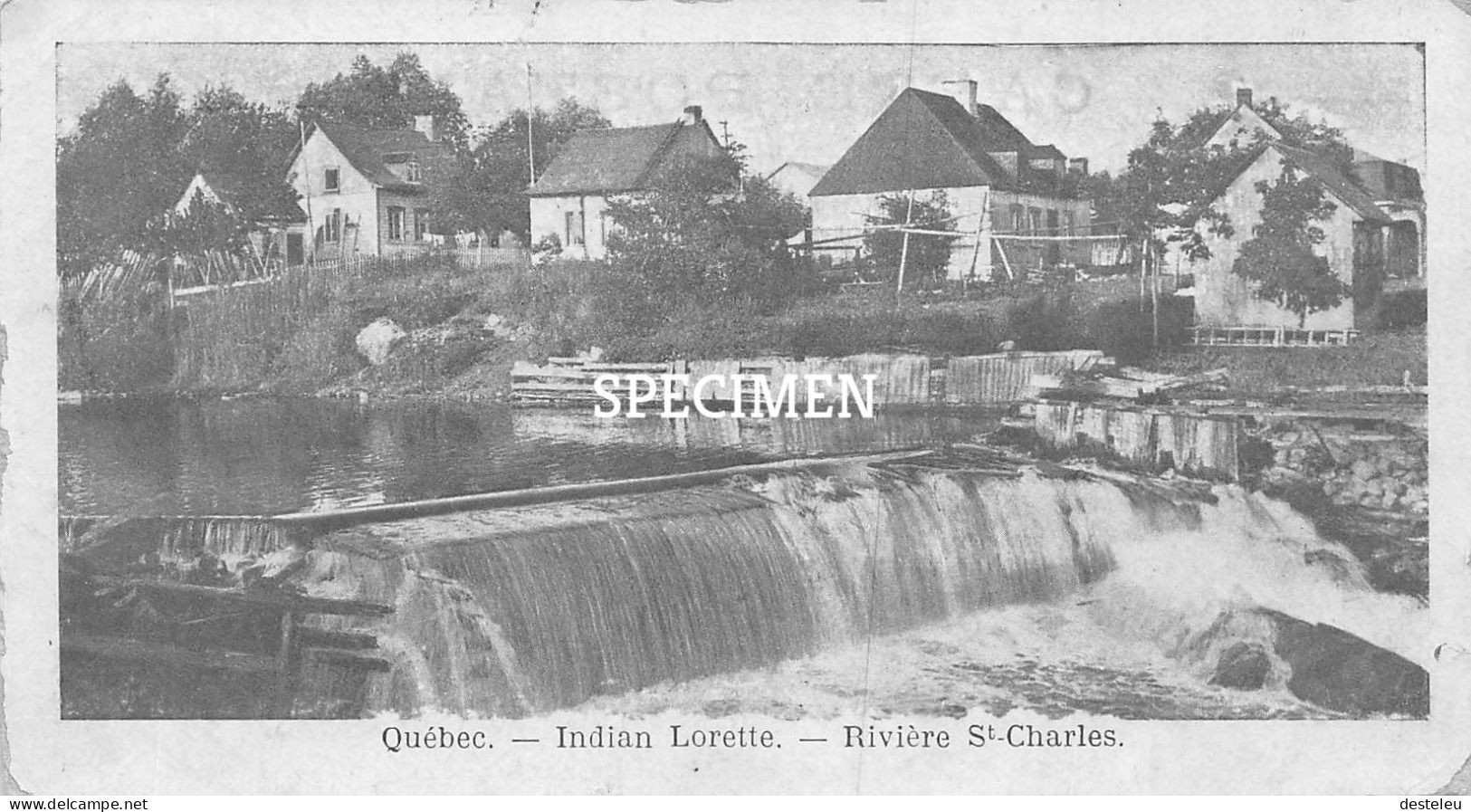 Québec Indian Lorette - Rivière St-Charles - Québec - Les Rivières