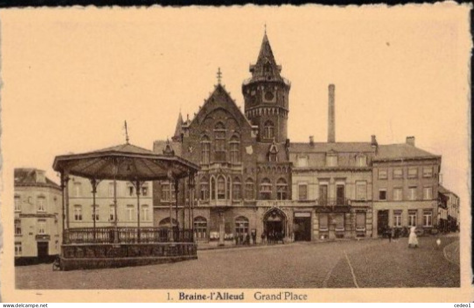 BRAINE L'ALLEUD  GRAND'PLACE - Braine-l'Alleud