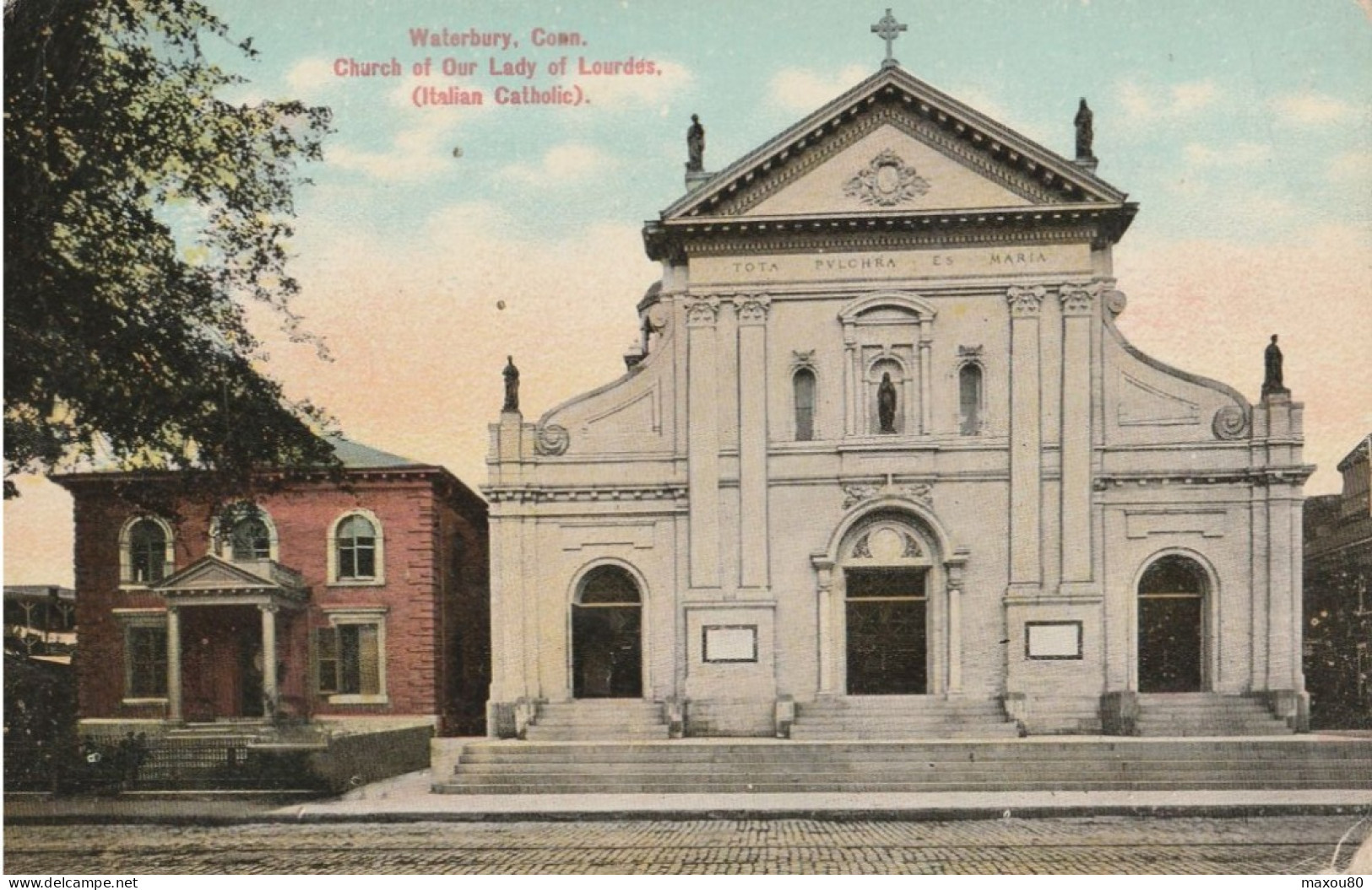 WATERBURY  -  Church Of Our Lady Of Lourdes - Waterbury