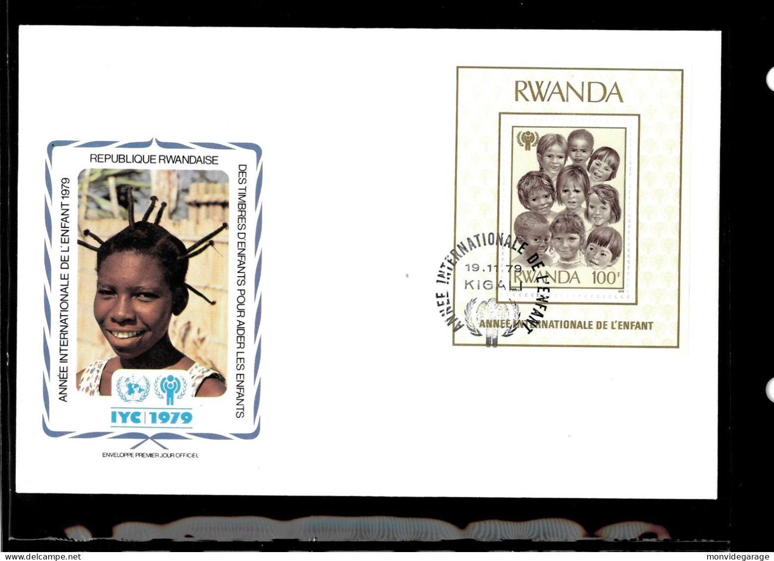 République Rwandaise - Année Internationale De L'enfant 1979 - Premier Jour - IJDK 065 - UNICEF