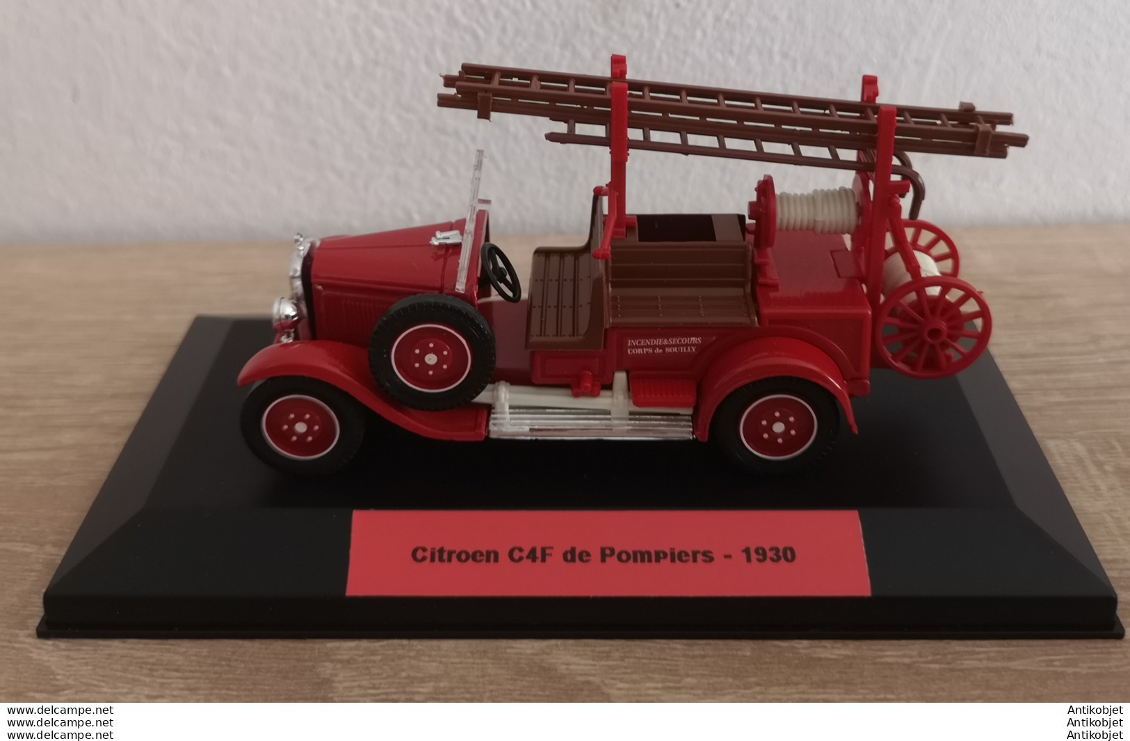 Citroen C4F De Pompiers 1930 - Norev