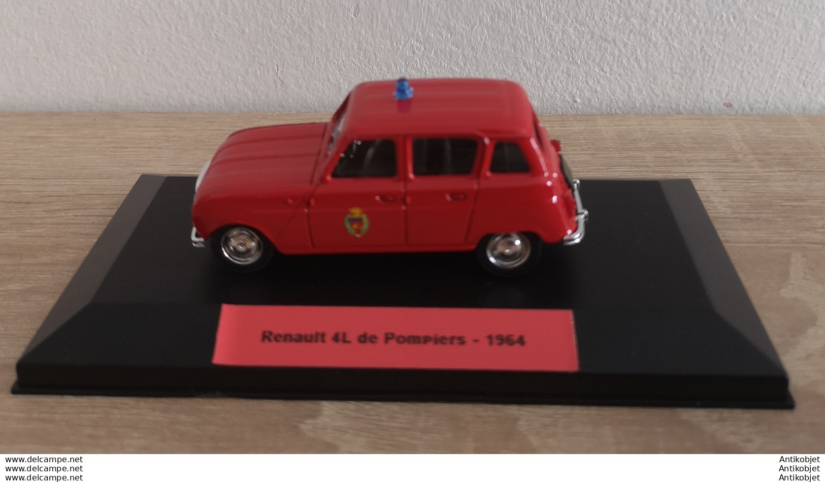 Renault 4L De Pompiers 1964 - Norev