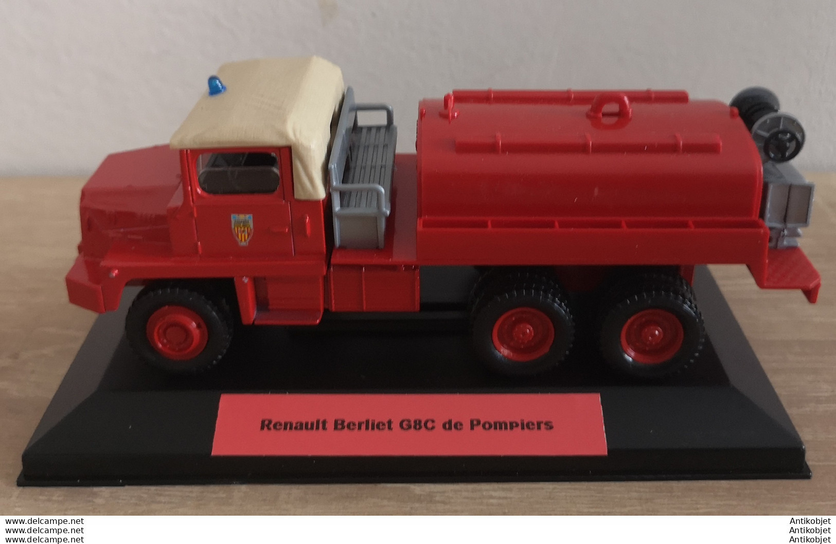 Renault Berliet G8C 6x6 De Pompiers - Norev