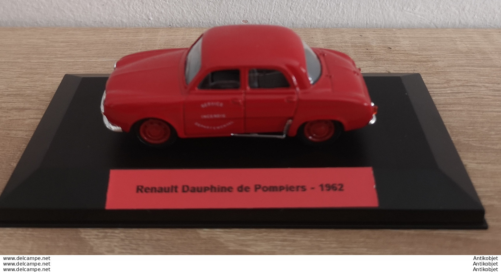 Renault Dauphine De Pompiers 1962 - Norev