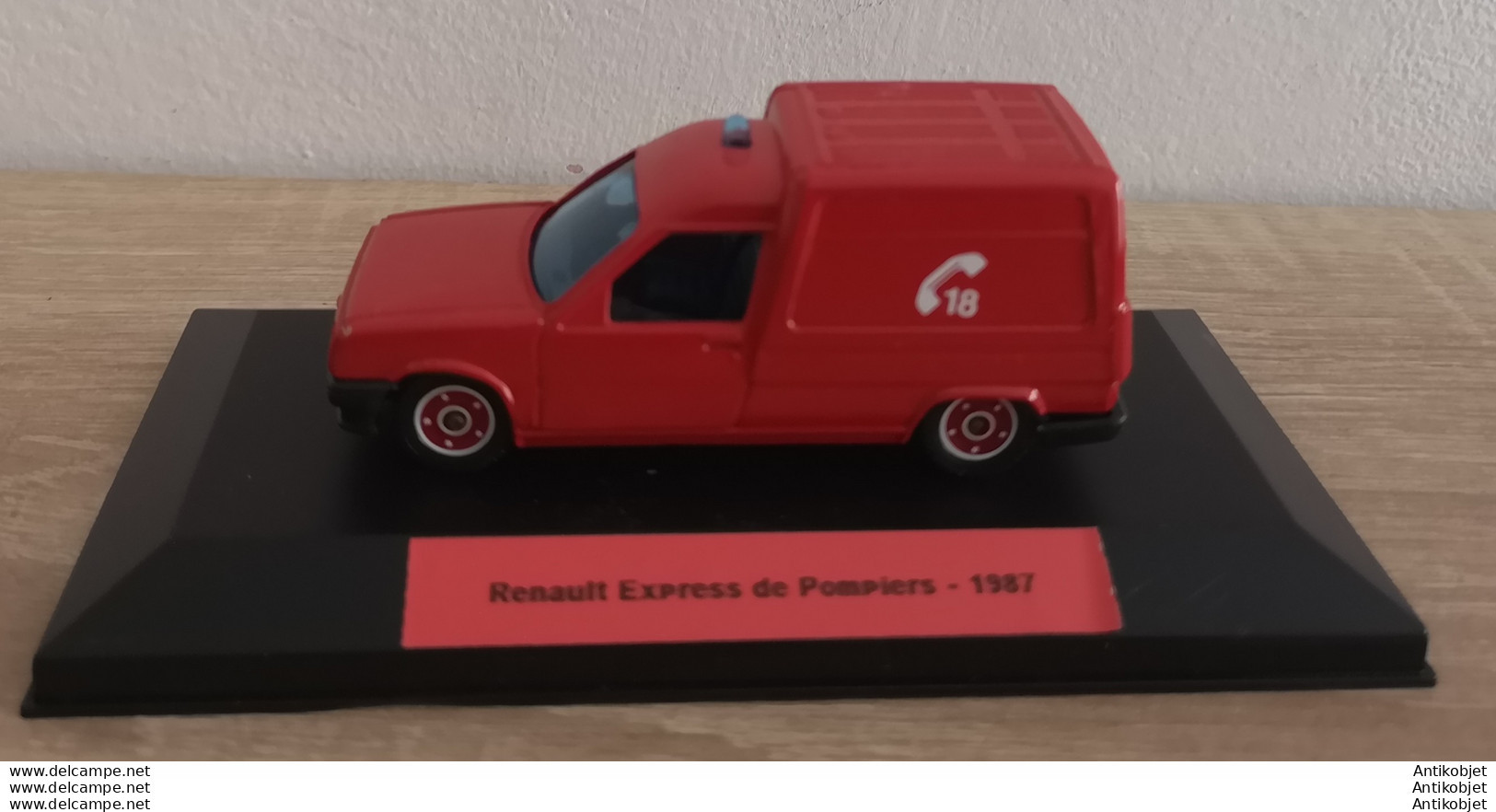 Renault Express De Pompiers 1987 - Norev