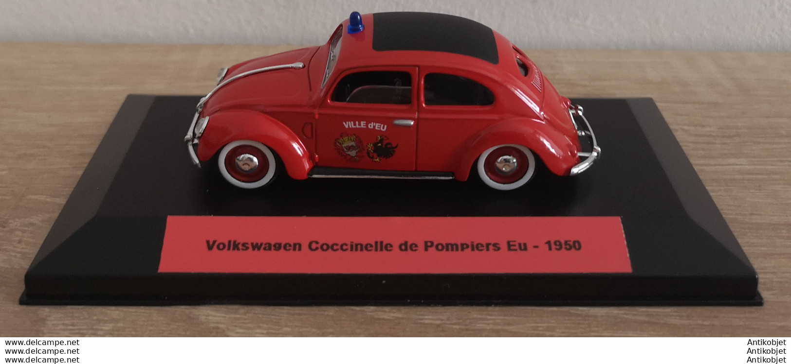 Volkswagen Coccinelle De Pompiers Eu 1960 - Norev