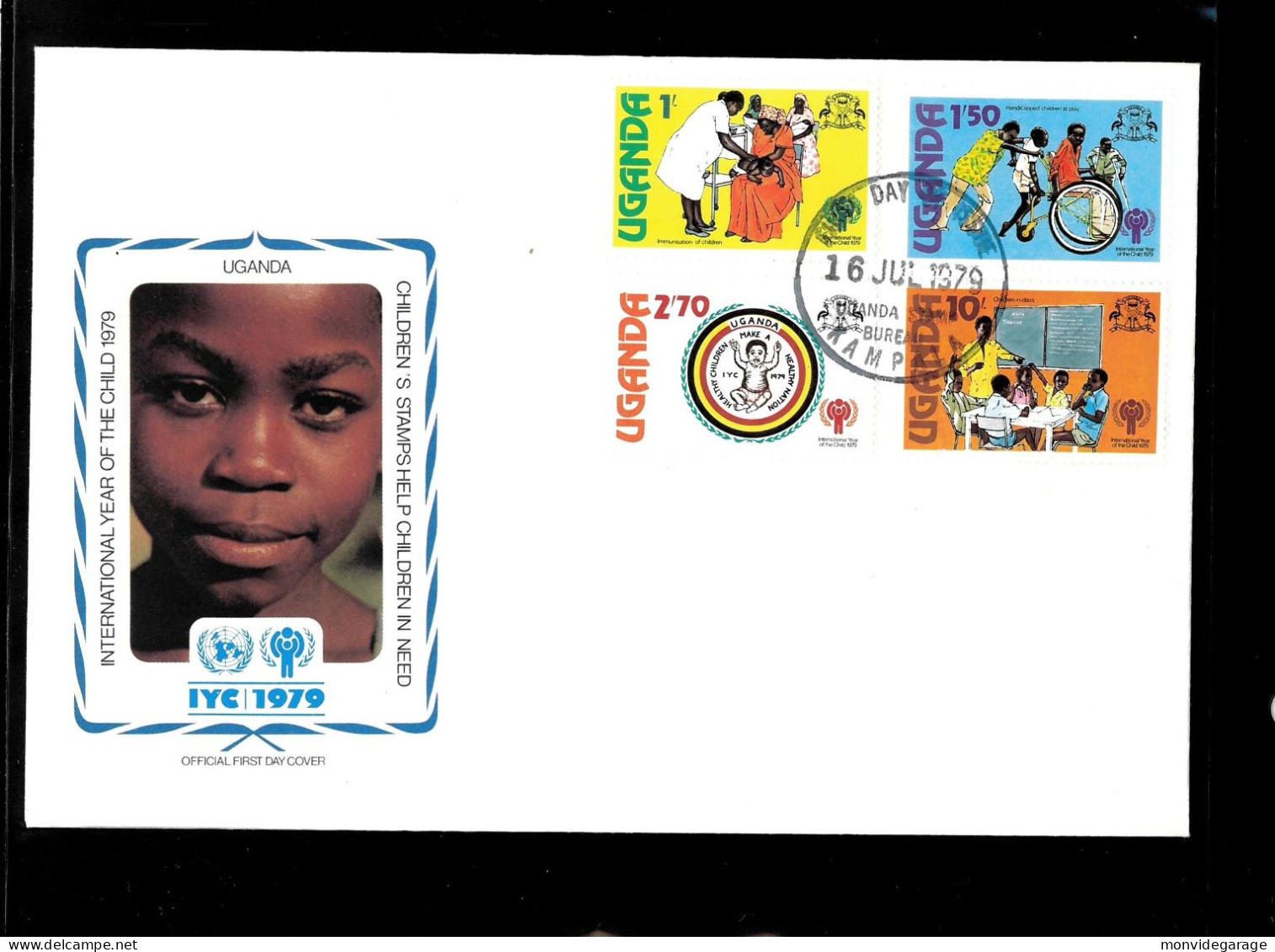 Uganda - Année Internationale De L'enfant 1979 - Premier Jour - IJDK 081 - UNICEF