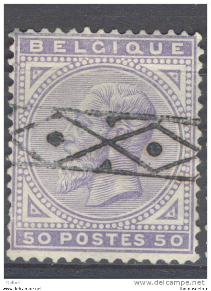 _Ni208 :  N° 41: Roulette Stempel - 1883 Leopold II