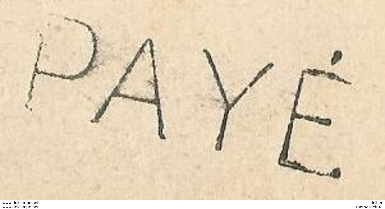 9Dp-957: Niet Gefrankeerde Prentkaart  Met PAYÉ- Stempel Verstuurd >> GOSSELIES  ... - Fortune (1919)