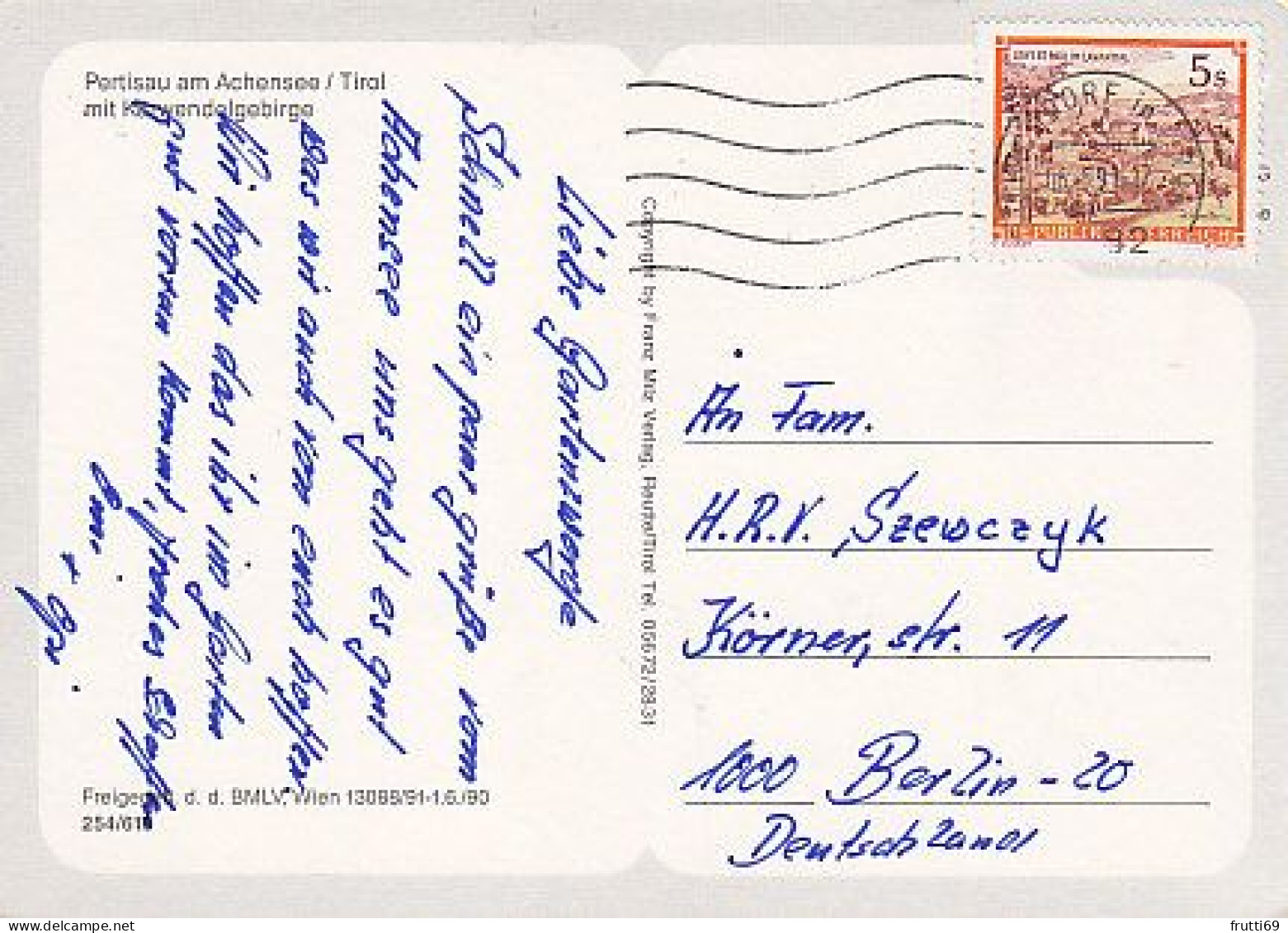 AK 189136 AUSTRIA - Pertisau - Pertisau