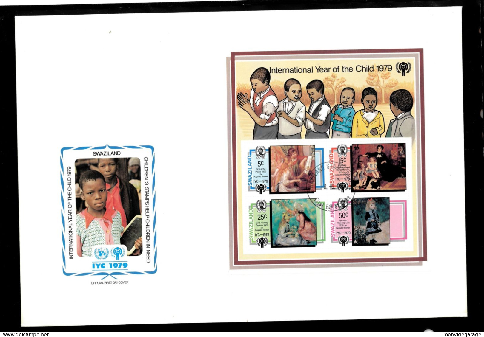 Swaziland - Année Internationale De L'enfant 1979 - Premier Jour - IJDK 086 - UNICEF