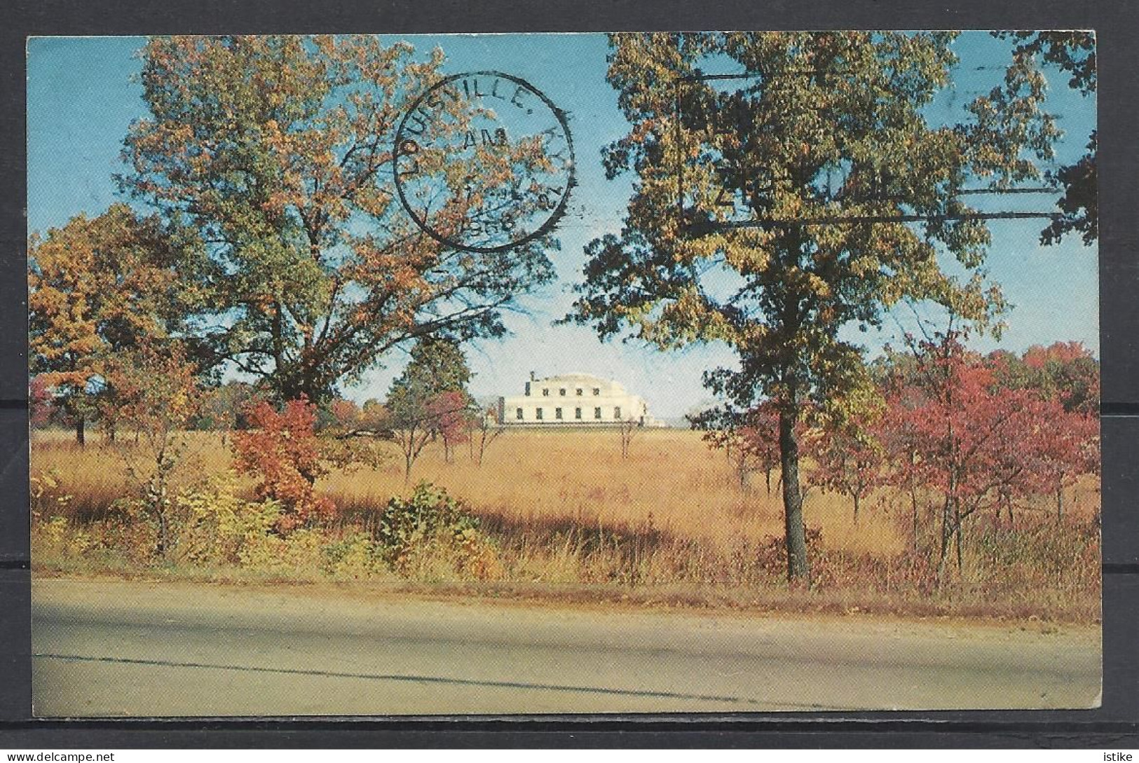 United  States, KY, "The Richest Spot On Earth", Fort Knox, Gold Depository, Views  It From Hwy. 31, 1968 - Lexington