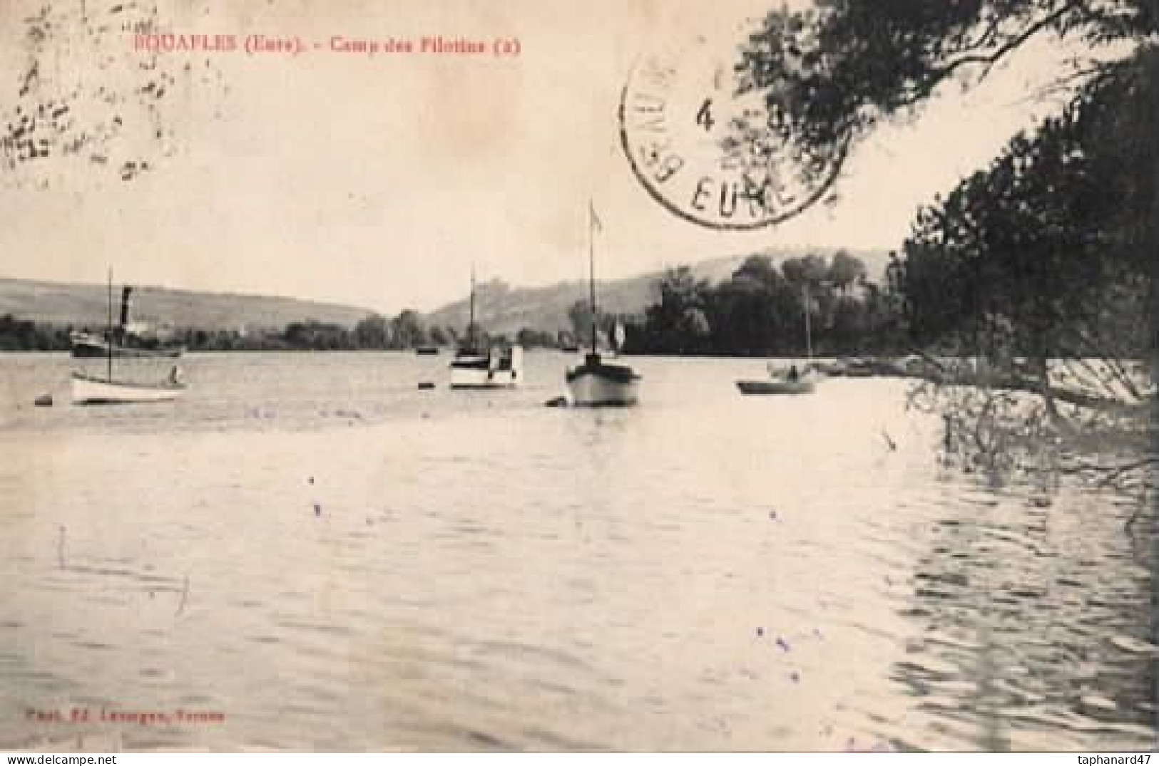 . 27 . BOUAFLES . Camp Des Pilotins . - Beaumesnil