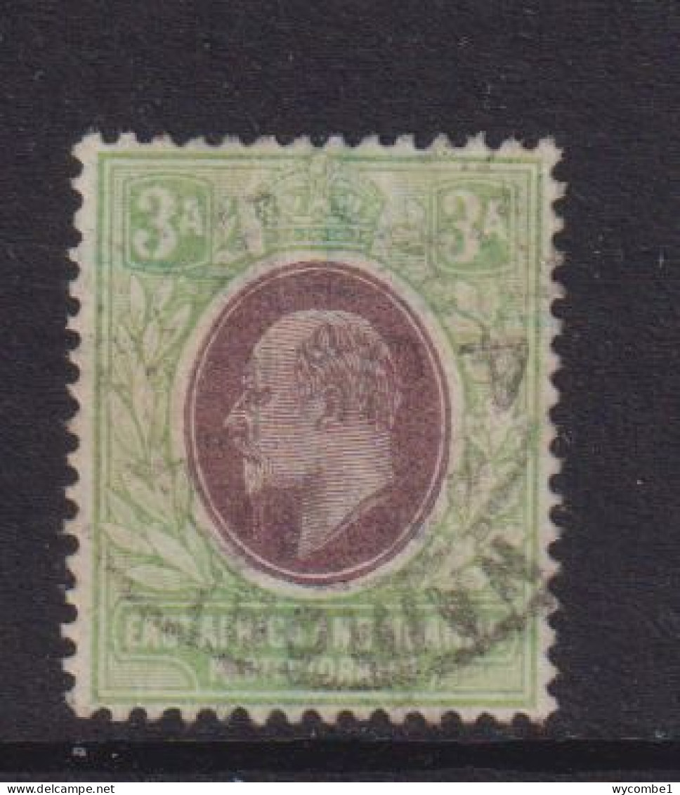 EAST AFRICA  AND UGANDA  -  1903 Edward VII 3a Used As Scan - East Africa & Uganda Protectorates