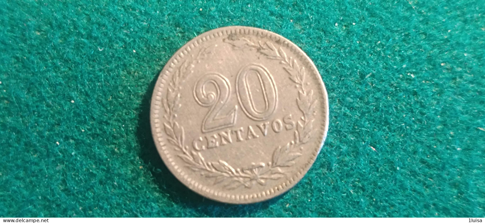 ARGENTINA 20 CENTAVOS 1929 - Argentine