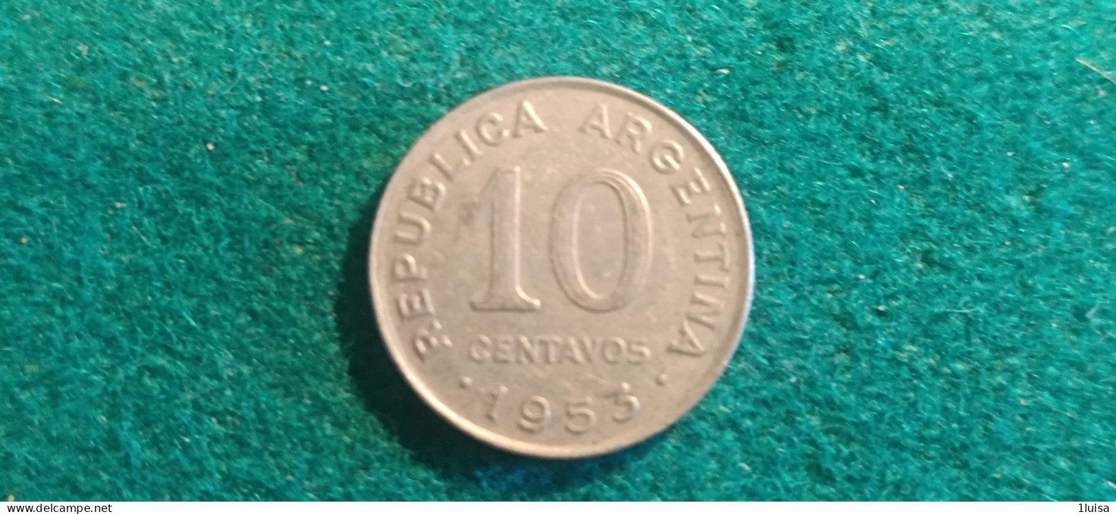 ARGENTINA 10 CENTAVOS 1955 - Argentinië