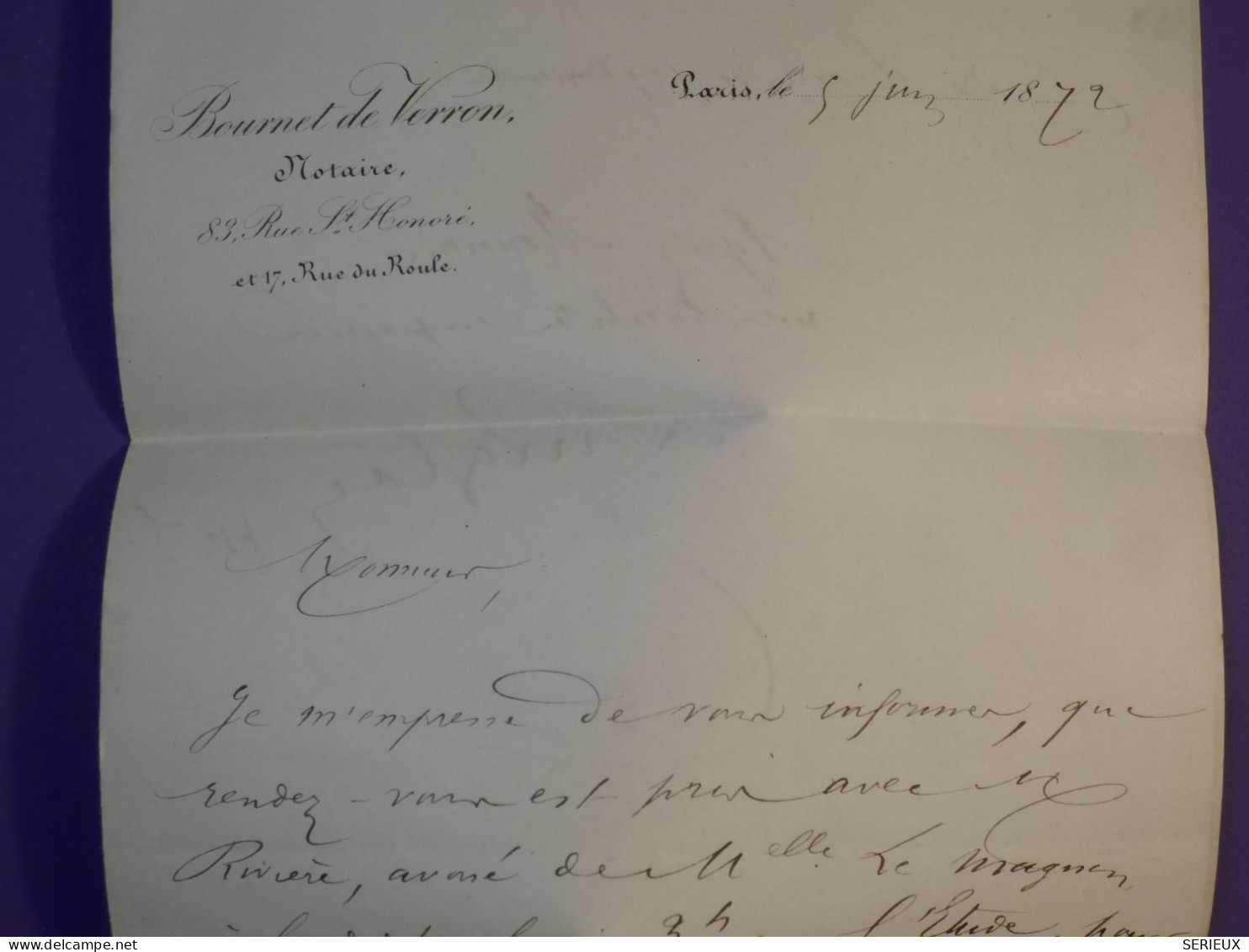 AB0  FRANCE BELLE  LETTRE 1872 ETOILE DE PARIS N°17  POUR ELBEUF  +NAPOLEON N°22  +++AFF. INTERESSANT++ - 1849-1876: Période Classique