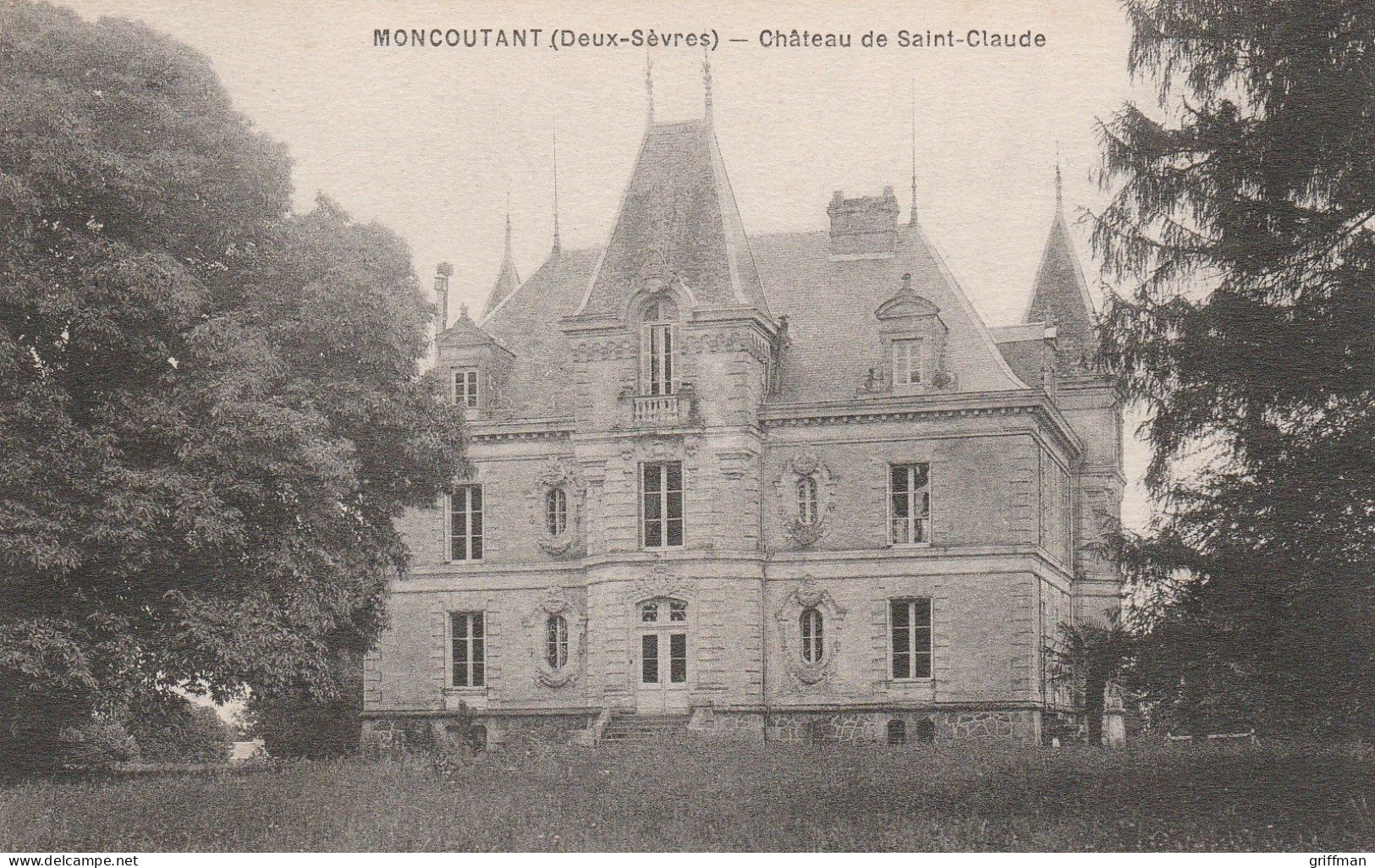 MONCOUTANT CHATEAU DE SAINT CLAUDE TBE - Moncoutant