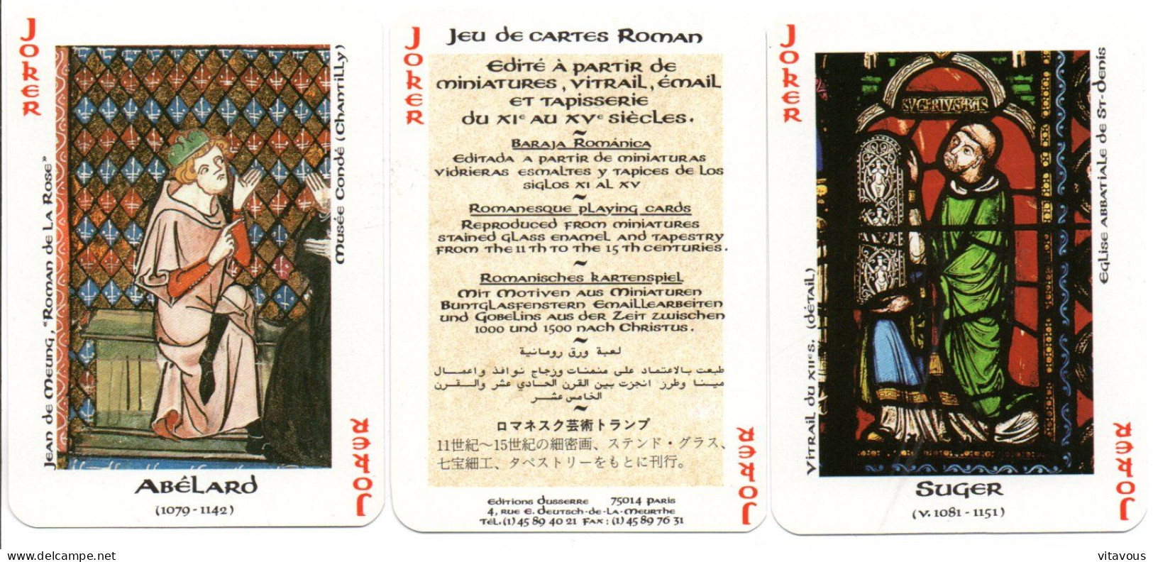 Jeu De 54 Cartes ROMAND Playing Cards - 54 Cards
