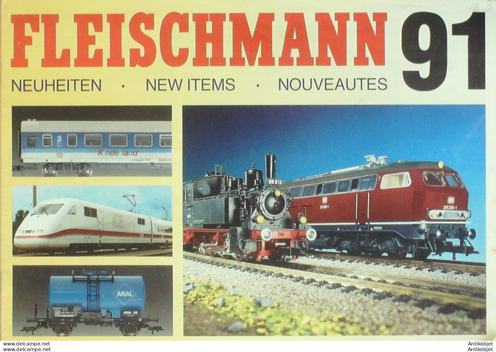 FALLER (Gare,voiture,wagon,train,batiment) Allemagne 1991 - 1950 - ...