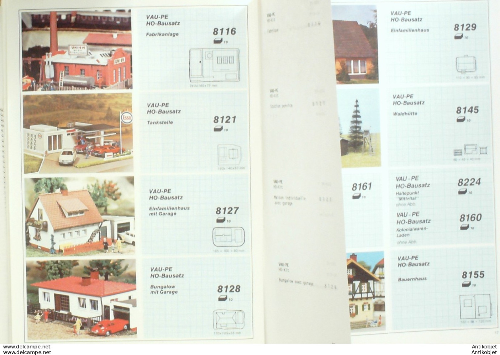 VAUPE (Diorama,Signaux,décor,motrice,gare) Allemagne 1989 - 1950 - ...