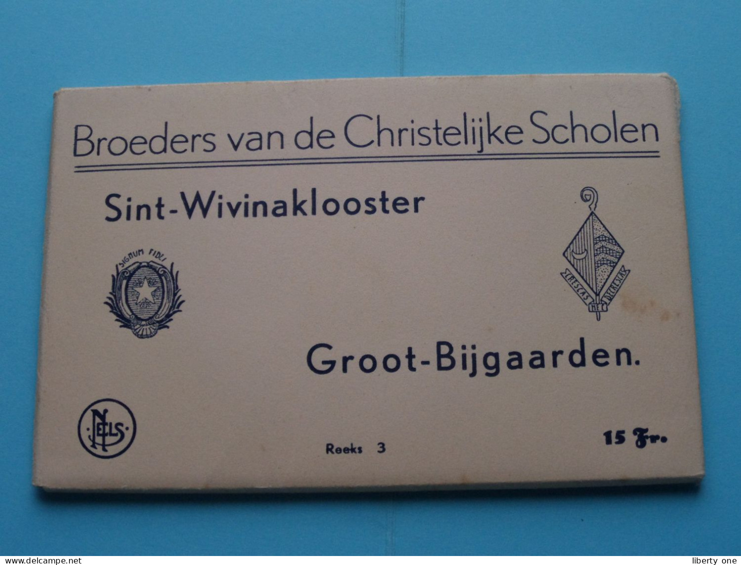 Broeders Van De Christelijke Scholen SINT-WIVINAKLOOSTER > GROOT-BIJGAARDEN Reeks 3 Thill/Nels ( Zie / Voir SCAN ) ! - Dilbeek