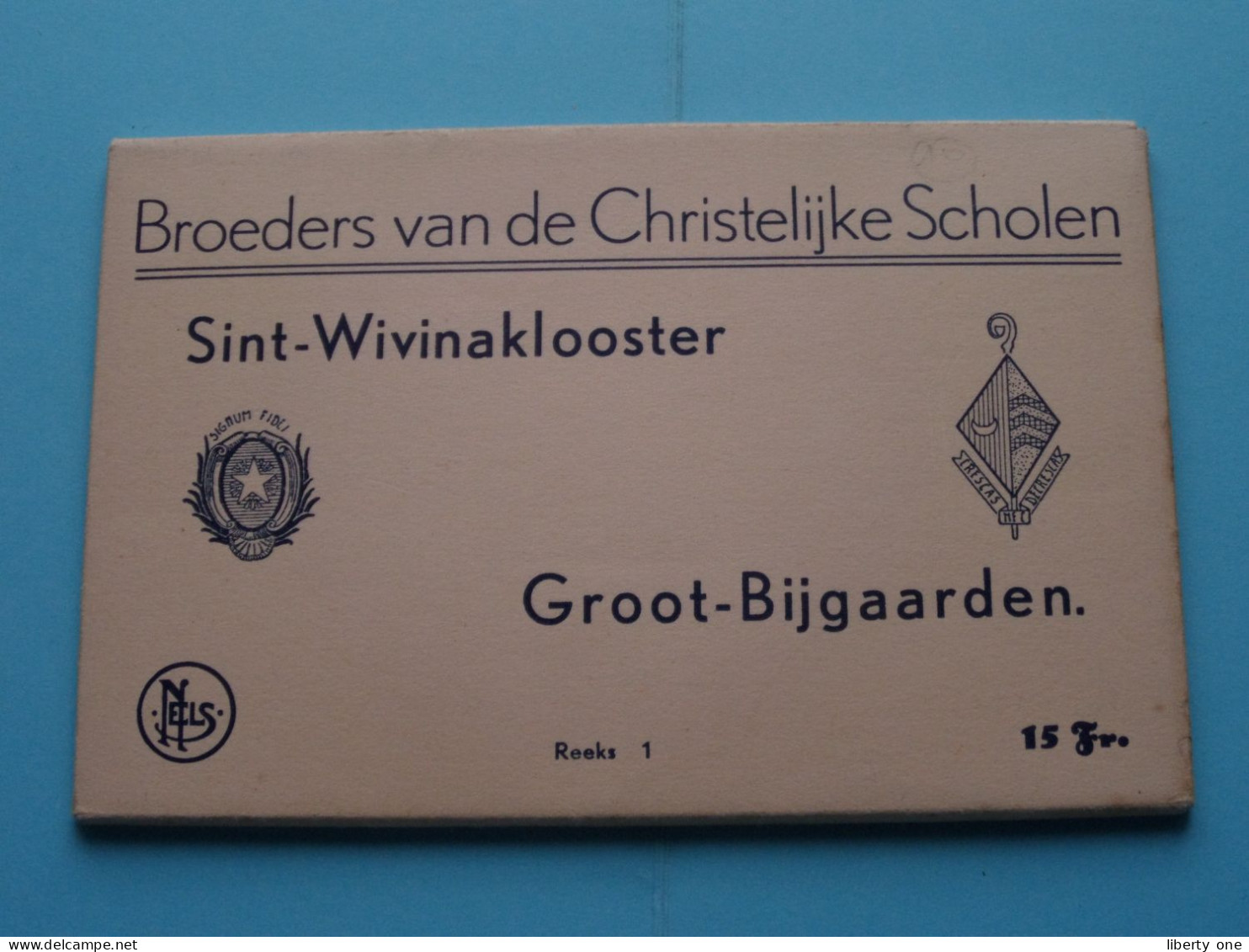 Broeders Van De Christelijke Scholen SINT-WIVINAKLOOSTER > GROOT-BIJGAARDEN Reeks 1 Thill/Nels ( Zie / Voir SCAN ) ! - Dilbeek