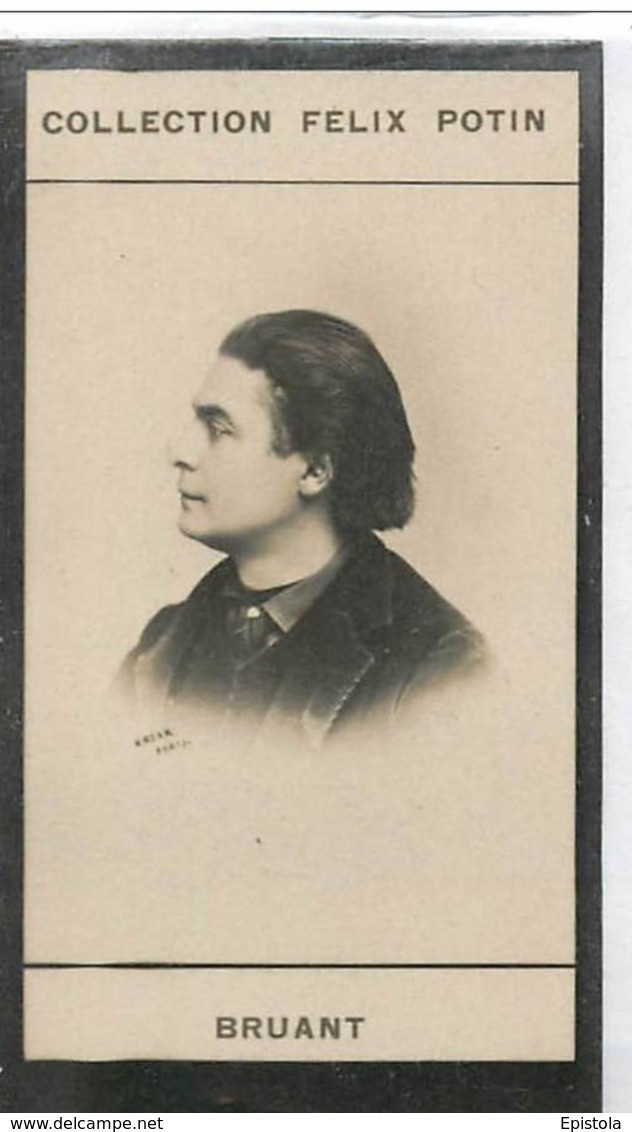 ►Aristide Bruant Par Nadar - Chansonnier Réaliste , écrivain Né à Courtenay (Loiret) - Collection Photo Felix POTIN 1900 - Félix Potin