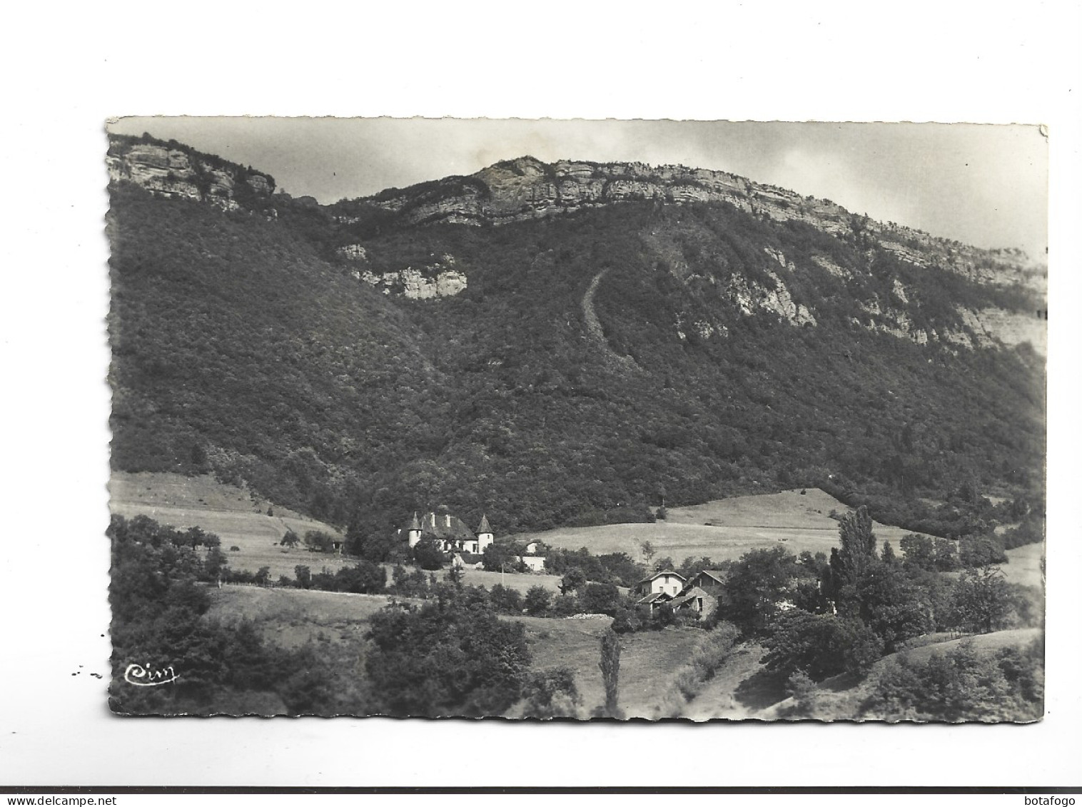 CPA PHOTO  DPT 38 BARRAUX , LE FAYET ET LE CHAYEAU - Barraux