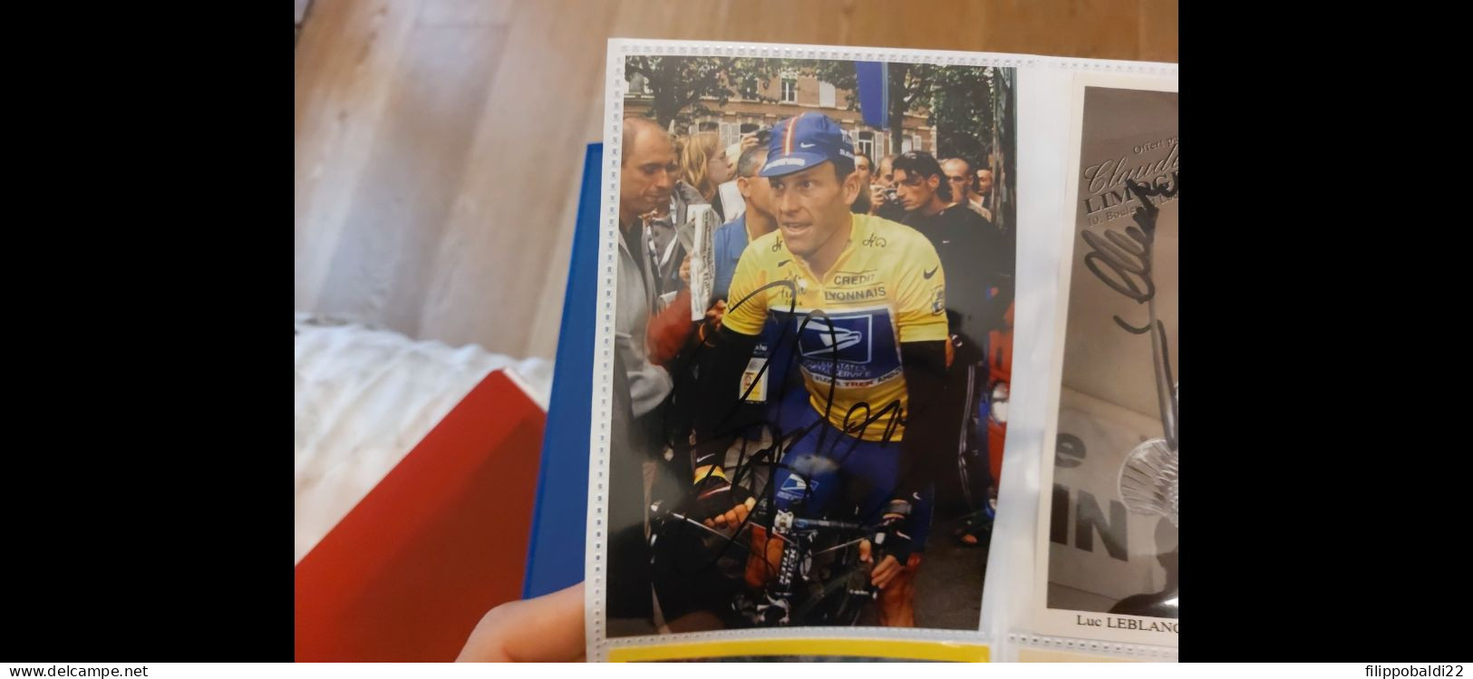Lance Armstrong 10x15 Autografo Autograph Signed - Cyclisme