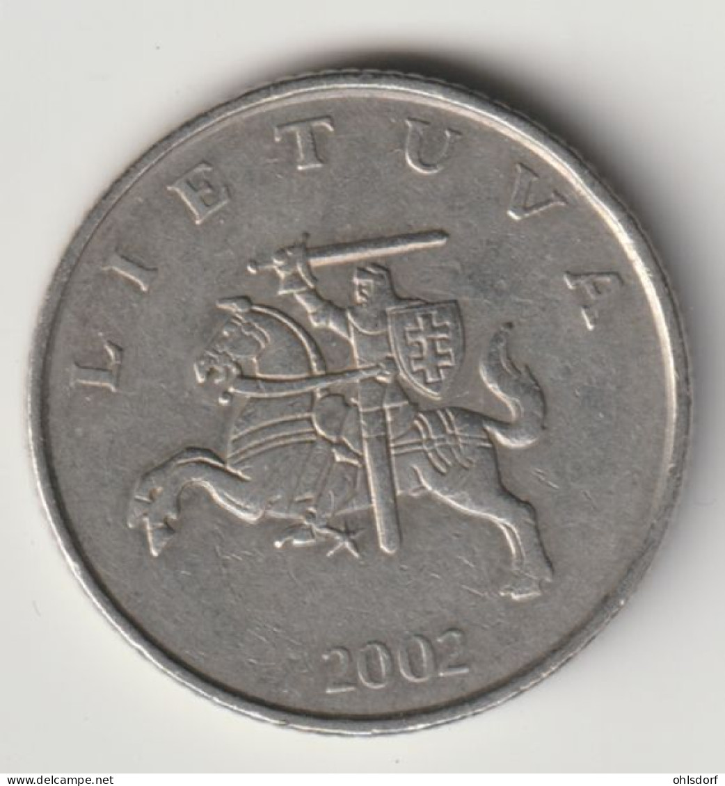 LITHUANIA 2002: 1 Litas, KM 111 - Litauen