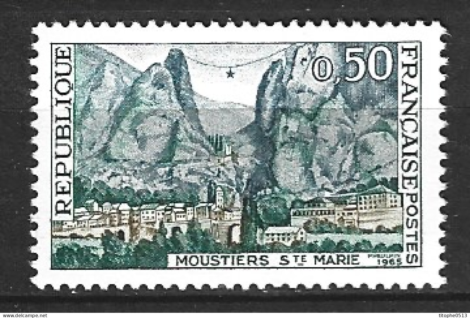 FRANCE. N°1436 De 1965. Moustiers-Sainte-Marie. - Porcelaine