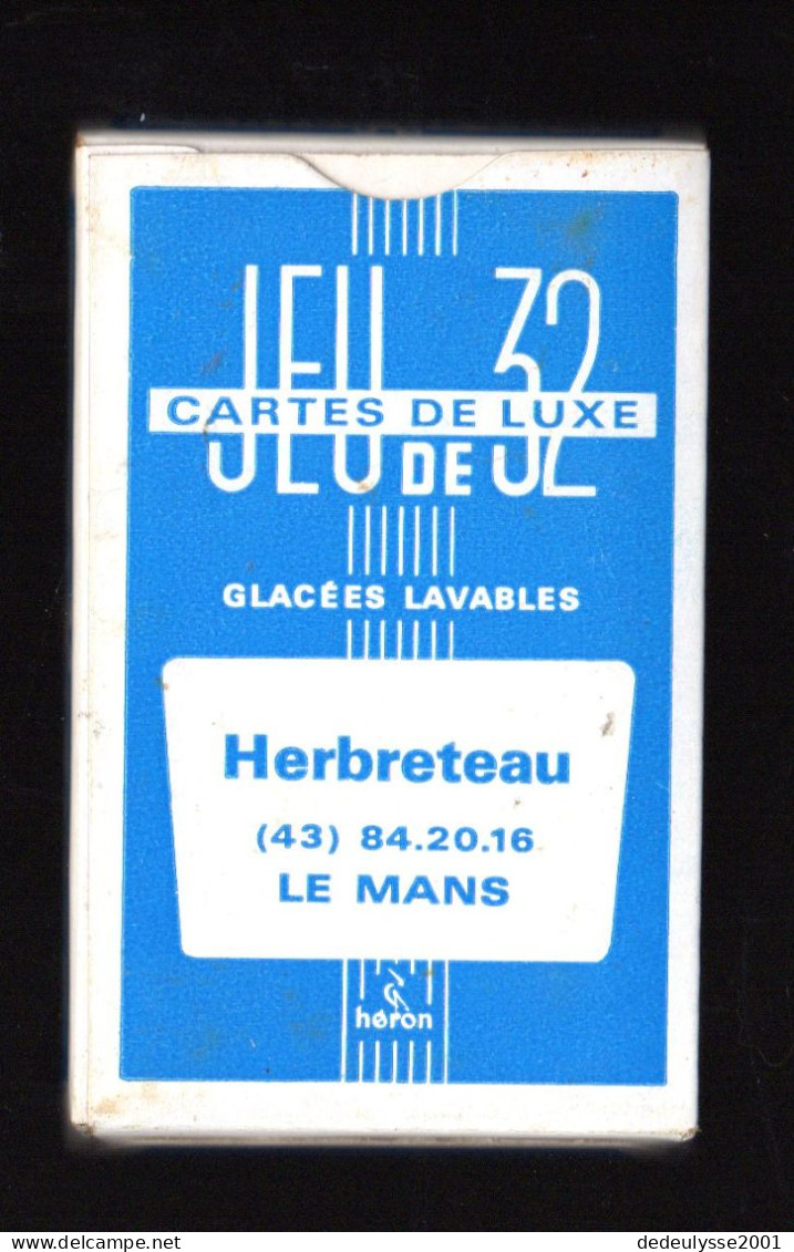 Dec23 Jeu De 32 Cartes  Herbreteau   Le Mans - 32 Kaarten