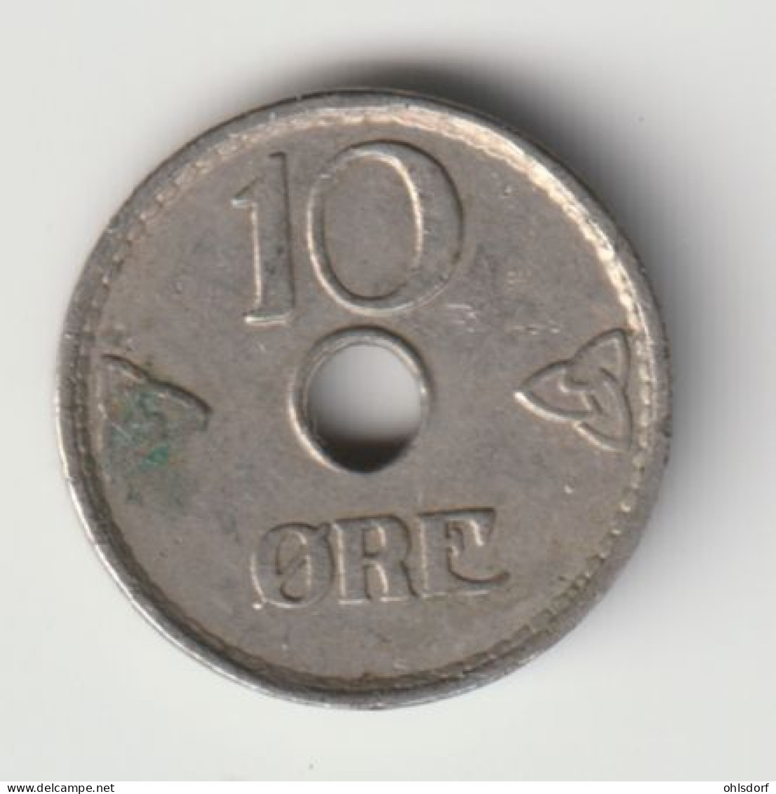 NORGE 1940: 10 Öre, KM 383 - Noruega