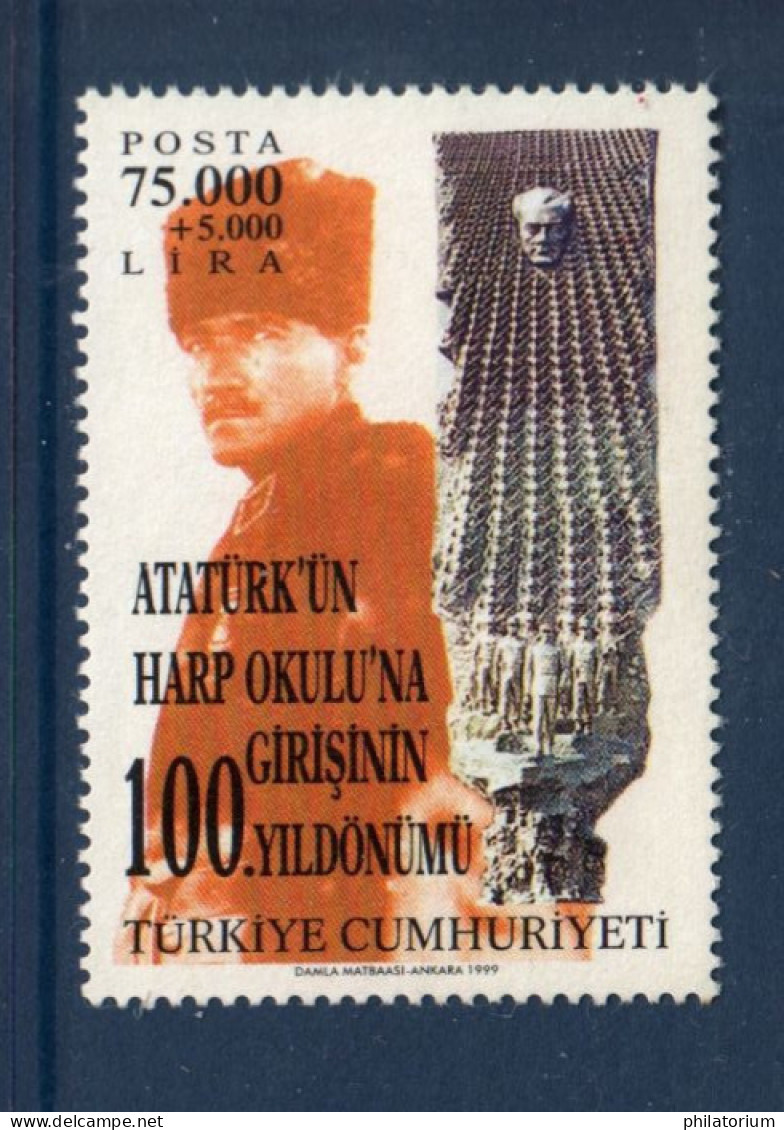 Turquie, Türkiye, **, Yv , Mi 3173, Ataturk, - Neufs