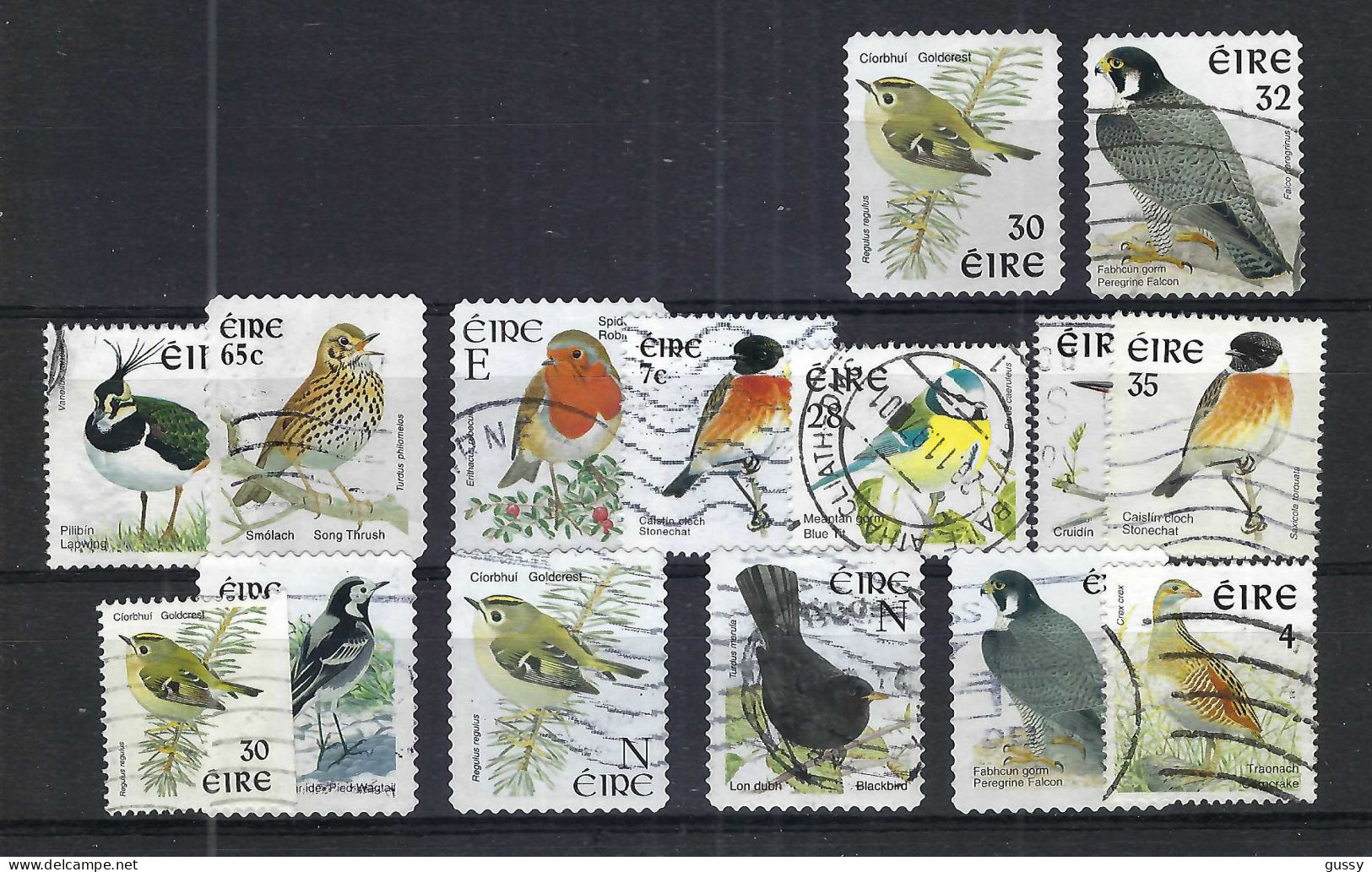 IRLANDE Ca.2000: Lot D' Obl. "OISEAUX" - Oblitérés