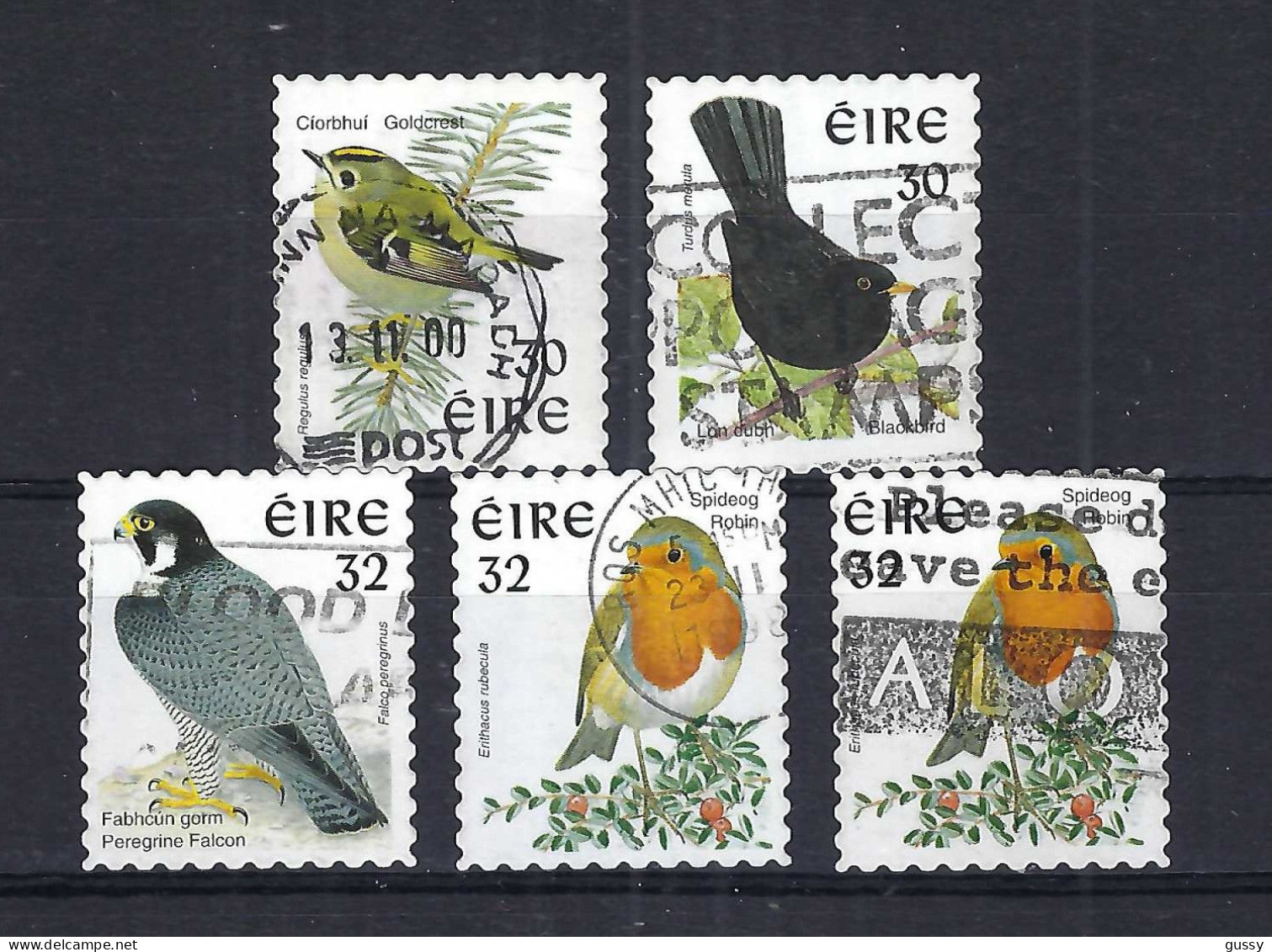 IRLANDE Ca.2000: Lot D' Obl. "OISEAUX" - Used Stamps