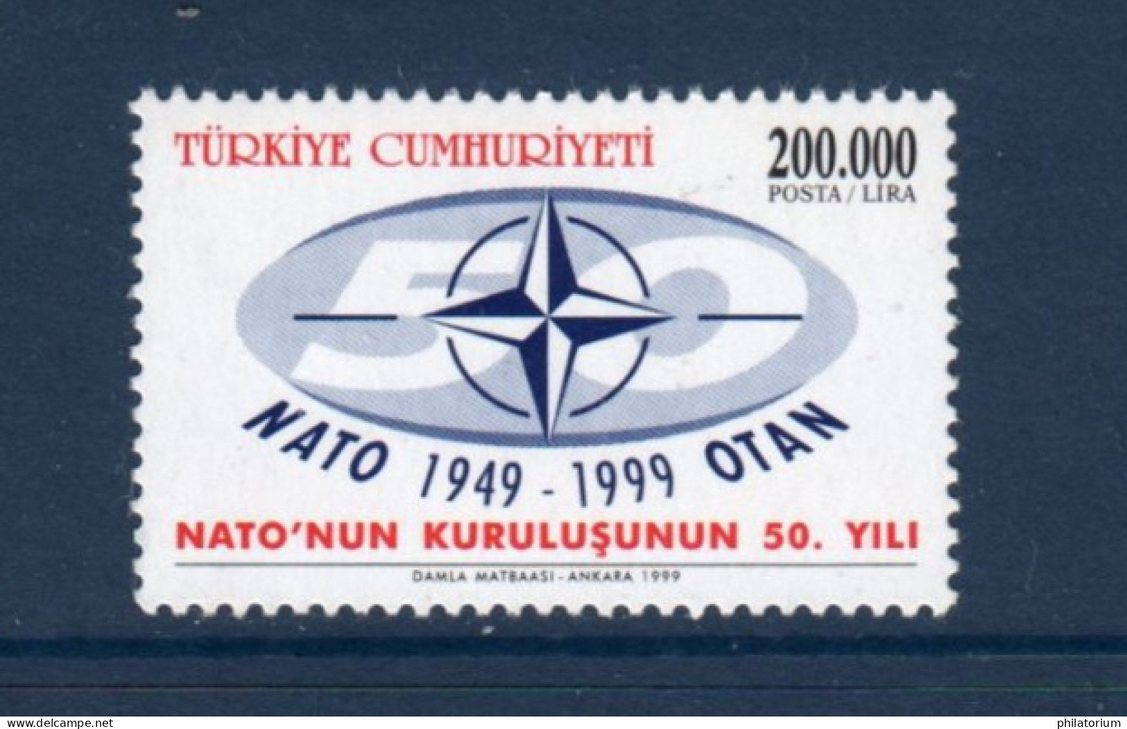 Turquie, Türkiye, **, Yv , Mi 3174, OTAN, - Neufs