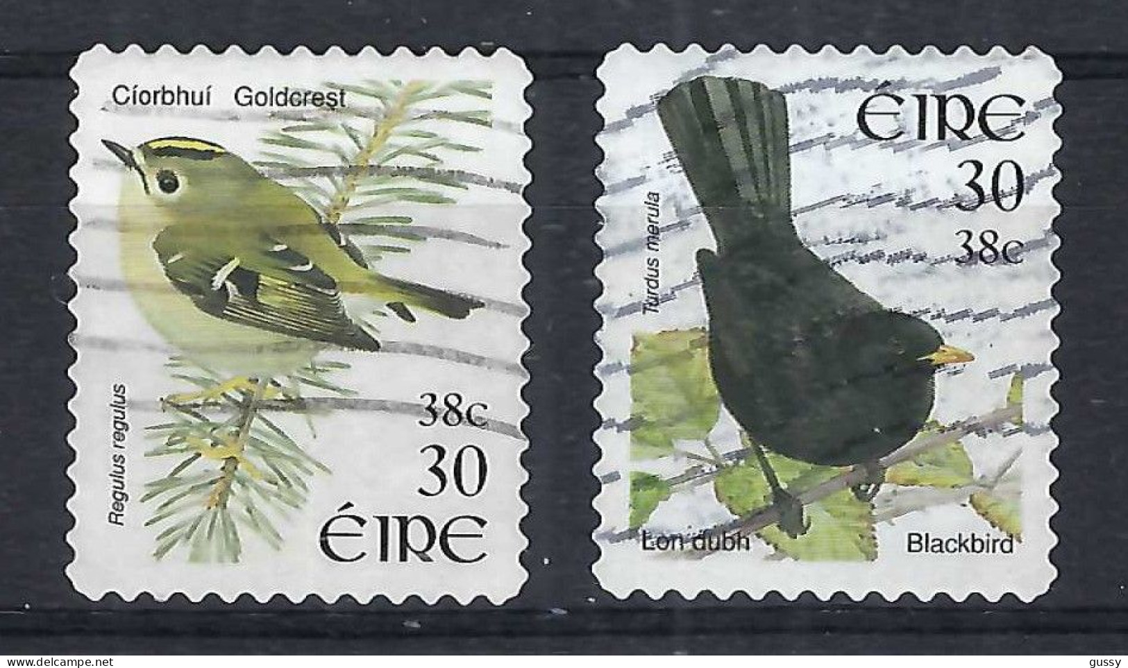 IRLANDE Ca.2000: Lot D' Obl. "OISEAUX" - Usados