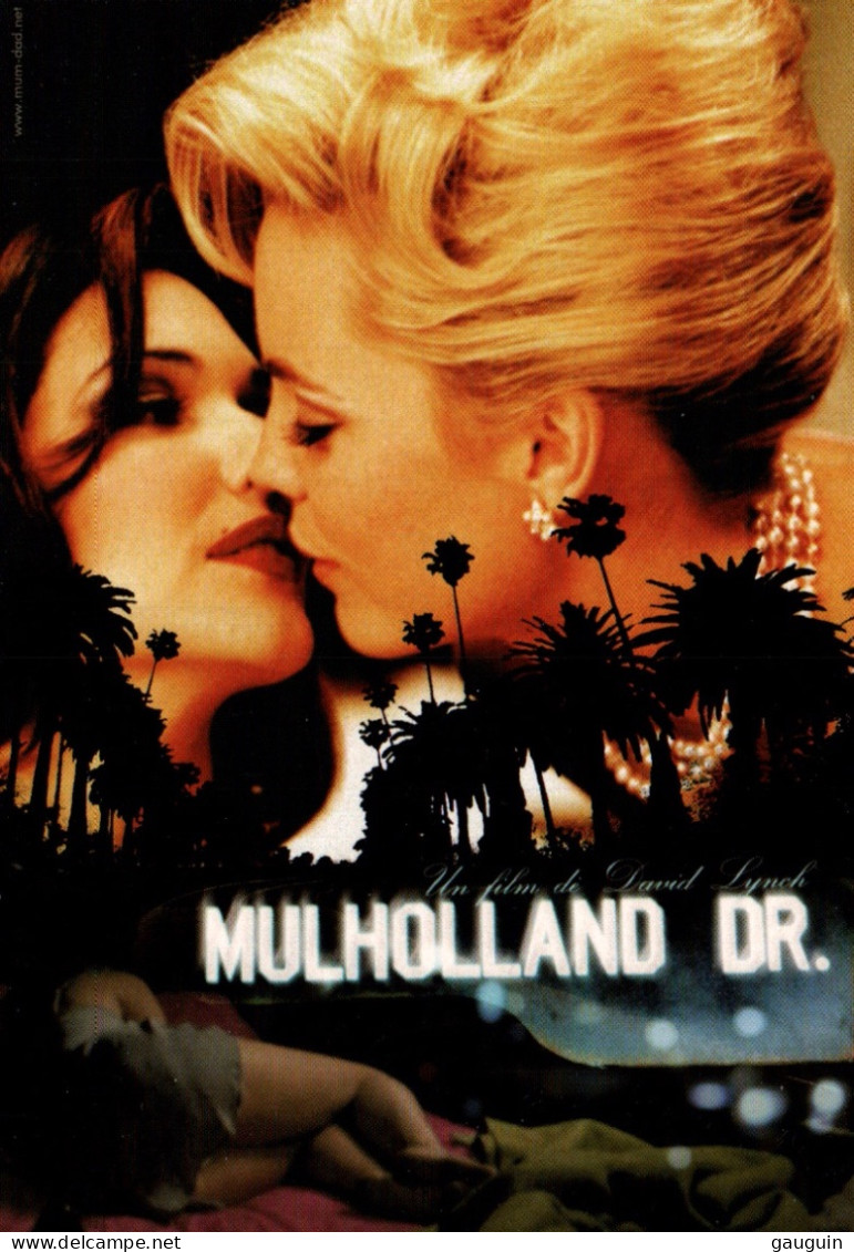 CPM - Affiche FILM "Mulholland Dr" (scène érotique) - Edition Pub - Pin-Ups