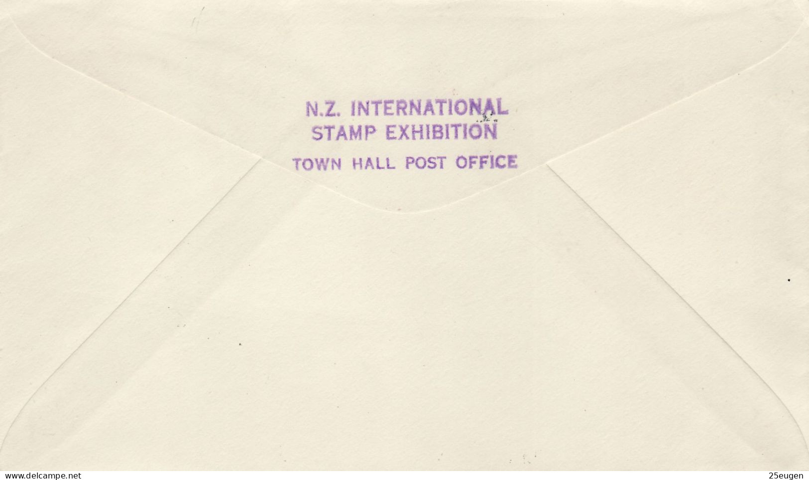 NEW ZEALAND 1955 STAMP EXHIBITION COMMEMORATIVE COVER - Lettres & Documents