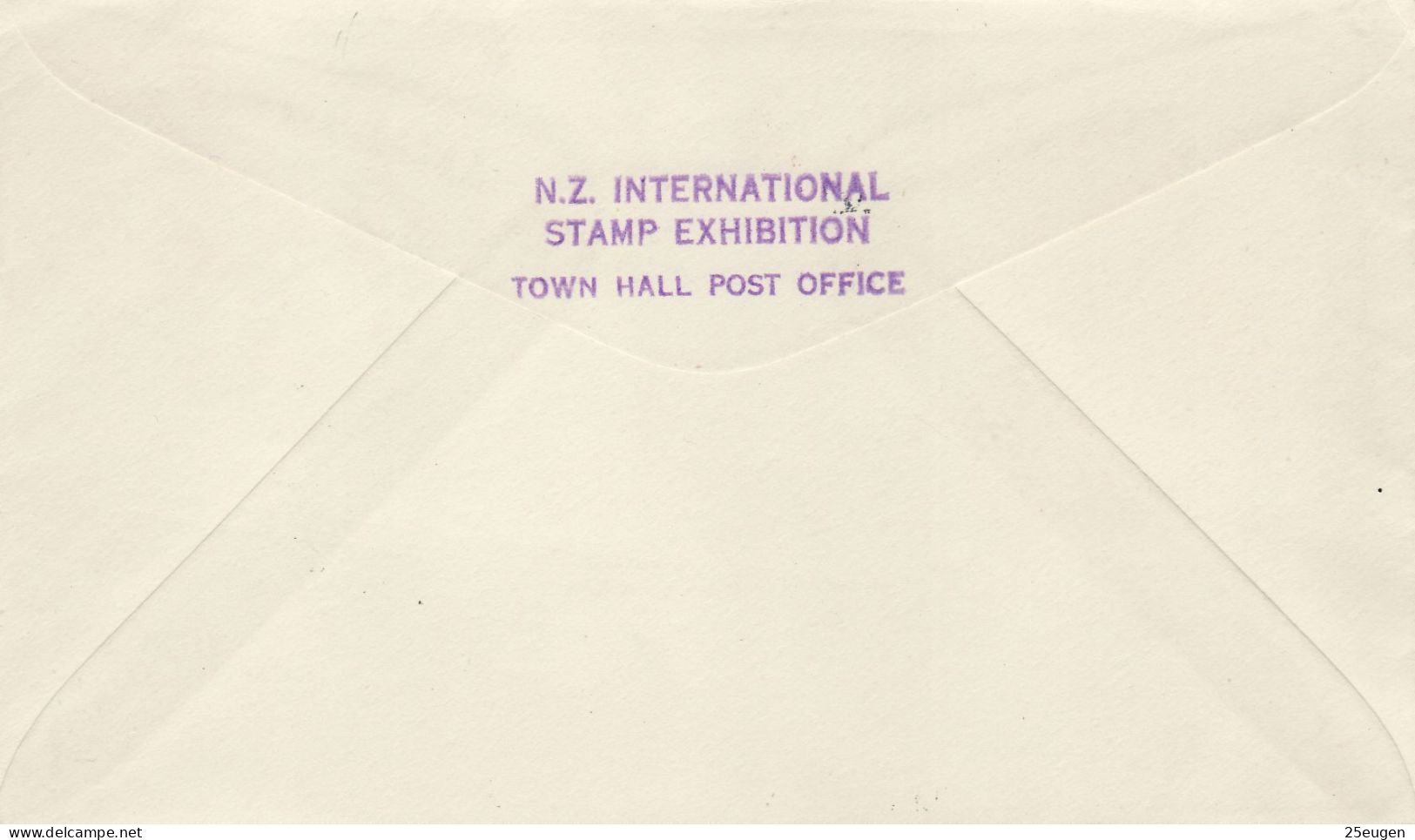 NEW ZEALAND 1955 STAMP EXHIBITION COMMEMORATIVE COVER - Briefe U. Dokumente
